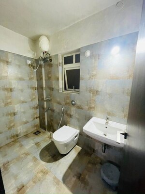 Bathroom in 1 BHK Apartment at Puranik Abitante, Bavdhan – for Rent