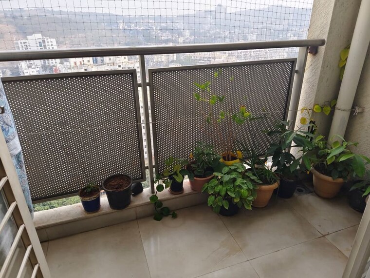 Balcony, ganga-legend 2 Bedroom 1150 Sq.Ft. Apartment In Bavdhan Pune 10212247