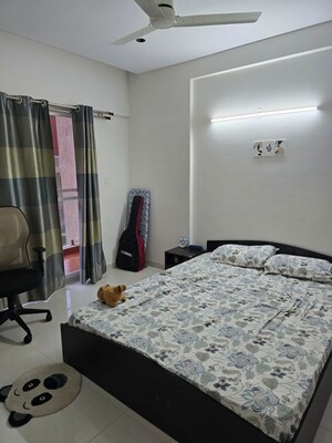 Bedroom in 2 BHK Apartment at Meda Heights, Bellandur – for Rent