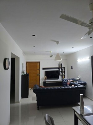 Living Room in 2 BHK Apartment at Meda Heights, Bellandur – for Rent
