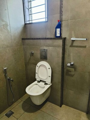 Bathroom in 1 RK Builder Floor at Banashankari – for Rent