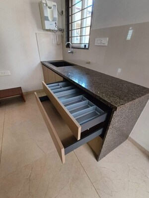 Kitchen in 1 RK Builder Floor at Banashankari – for Rent