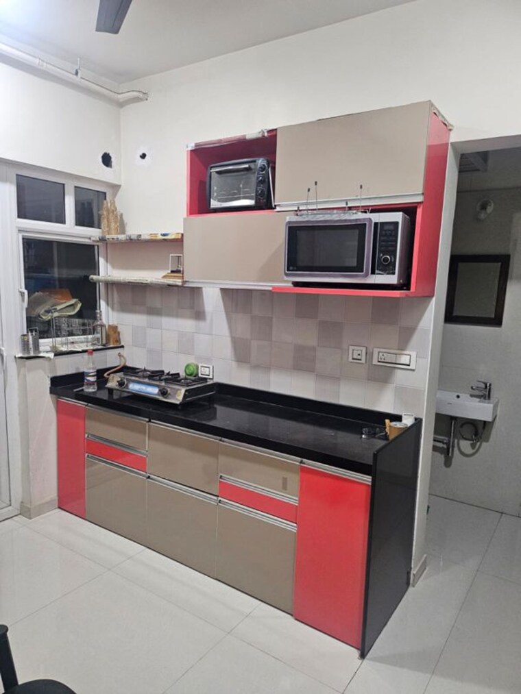 Kitchen, ganga-legend 2 Bedroom 950 Sq.Ft. Apartment In Bavdhan Pune 10212417