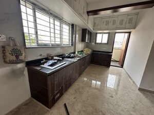 Kitchen in 3 BHK Apartment at Banashankari 3rd Stage – for Rent
