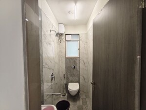 Bathroom in 2 BHK Apartment at Adityaraj Shivraj, Vikhroli East – for Rent
