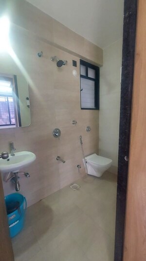 Bathroom in 2 BHK Apartment at Unique Youtopia, Kharadi – for Rent