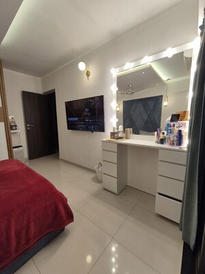 Bedroom in 3 BHK Apartment at Runwal Symphony, Santacruz East – for Rent