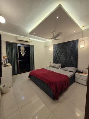 Bedroom in 3 BHK Apartment at Runwal Symphony, Santacruz East – for Rent