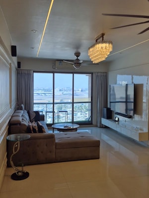 Bedroom in 3 BHK Apartment at Runwal Symphony, Santacruz East – for Rent