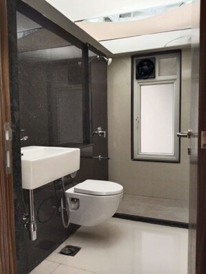 Bathroom in 3 BHK Apartment at Ganga Legend, Bavdhan – for Rent