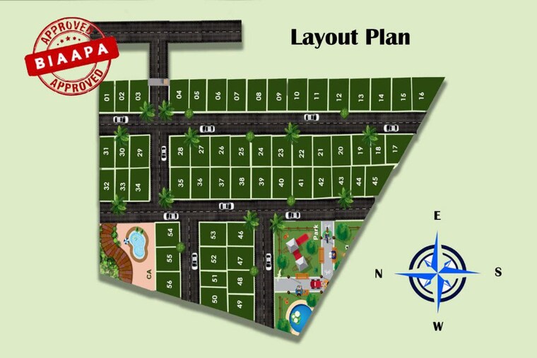 Map Location, devanahalli  1200 Sq.Ft. Plot In Devanahalli Bangalore 10166143