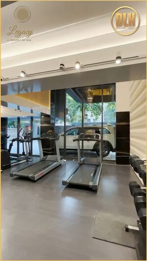 Gym in 3 BHK Apartment at DLH Legacy, Juhu – for Sale
