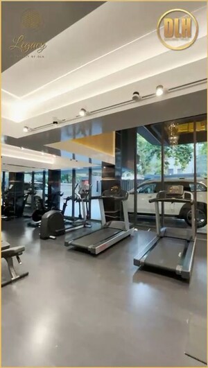 Gym in 3 BHK Apartment at DLH Legacy, Juhu – for Sale