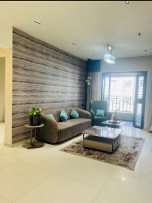 Living Room in 3 BHK Apartment at Shree Palaash Oak, Baner – for Rent