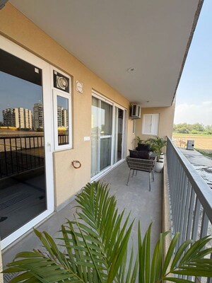 Balcony in 3 BHK Apartment at Krishna Atlantis Grand, Nabha – for Sale