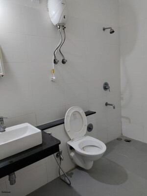 Attached Bathroom in 2 BHK Apartment at Kumar Primavera, Wadgaon Sheri – for Rent