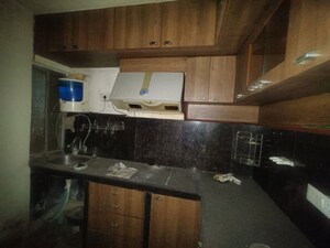 Kitchen in 3 BHK Apartment at Chinar Park – for Sale