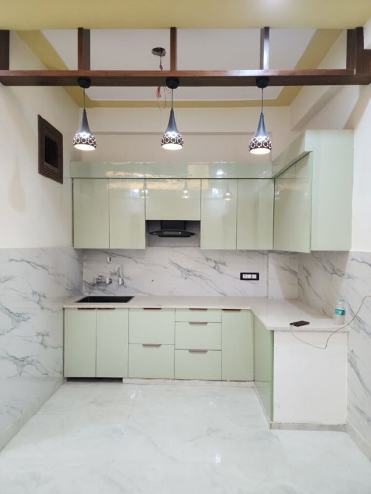 Kitchen, ml-73-avenue 3 Bedroom 1350 Sq.Ft. Builder Floor In Sector 73 Noida 10212578