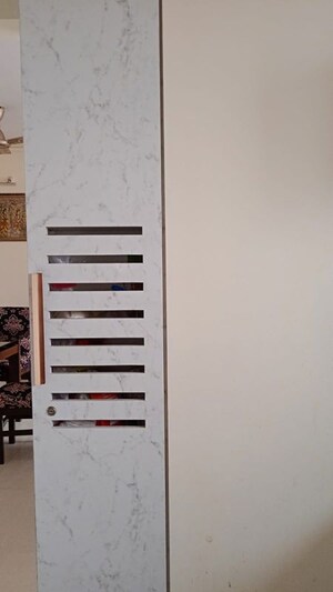 Staircase in 3 BHK Apartment at Raunak Park View, Ghodbunder Road – for Rent