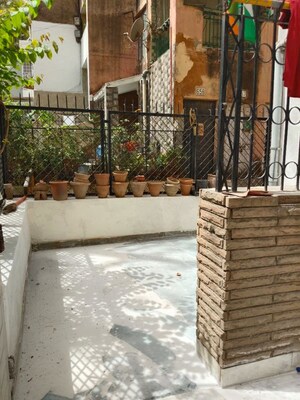 Balcony in 3.5 BHK Apartment at Vasant Kunj – for Rent