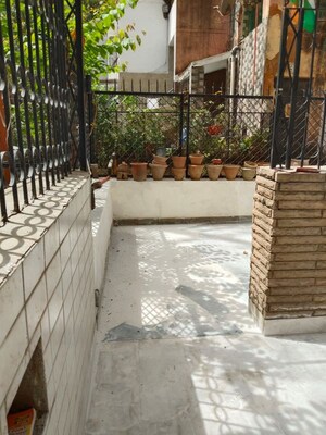 Balcony in 3.5 BHK Apartment at Vasant Kunj – for Rent