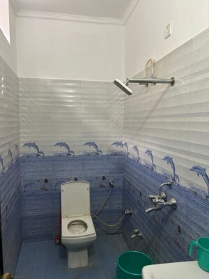 Bathroom in 2 BHK Builder Floor at Karanpur – for Rent