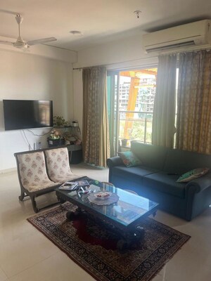 Living Room in 3 BHK Apartment at Bhavya Supreme Annexe, Parel – for Rent