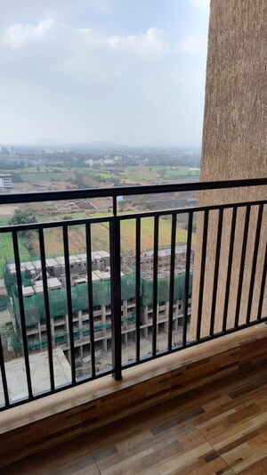 Balcony in 2 BHK Apartment at Kolte Patil Life Republic, Hinjewadi – for Rent