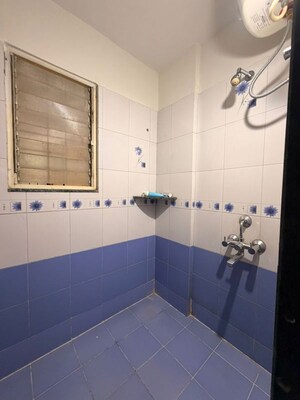 Bathroom in 3 BHK Apartment at Ganesham Phase I, Pimple Saudagar – for Sale