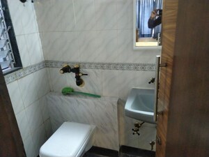 Bathroom in 1 BHK Apartment at Raghav Nova, Kurla East – for Rent