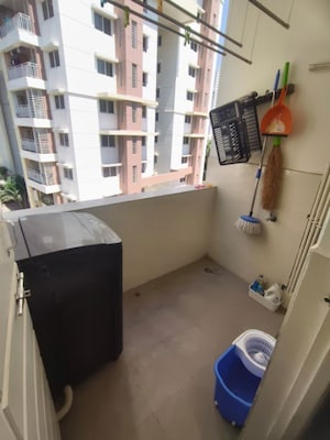 Balcony in 1 BHK Apartment at Nallagandla – for Rent