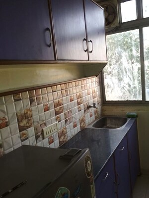 Kitchen in 1 RK Apartment at Ansal Sushant Estate, Sector 52 – for Rent