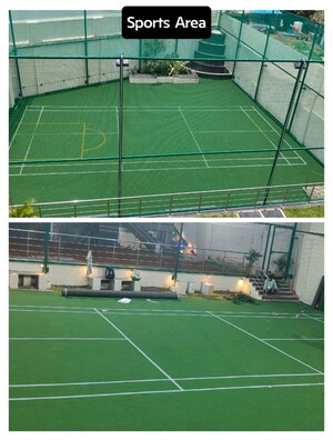 Balcony in 3.5 BHK Apartment at MTI The Fountain Head, Gachibowli – for Rent