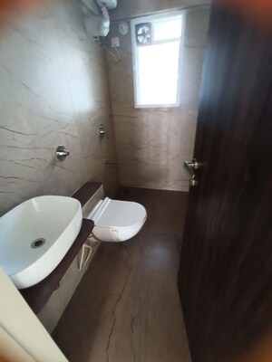 Bathroom in 1 BHK Apartment at JDN Sharon Rose, Malad West – for Rent