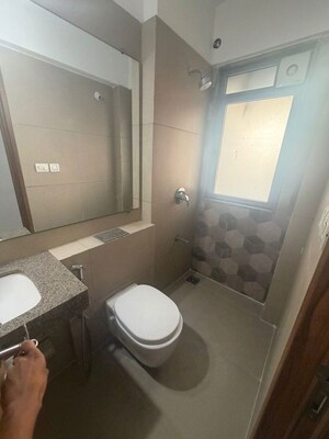 Bathroom in 2 BHK Apartment at Kalpataru The Sunrise, Kolshet Road – for Rent