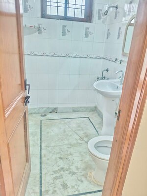 Bathroom in 2 BHK Builder Floor at Palam Vihar – for Rent
