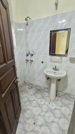 Bathroom in 2 BHK Builder Floor at Sector 23a – for Rent