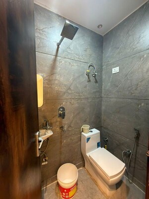 Bathroom in 2 BHK Builder Floor at Dwarka Mor – for Rent