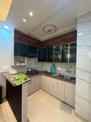 Kitchen in 2 BHK Builder Floor at Dwarka Mor – for Rent