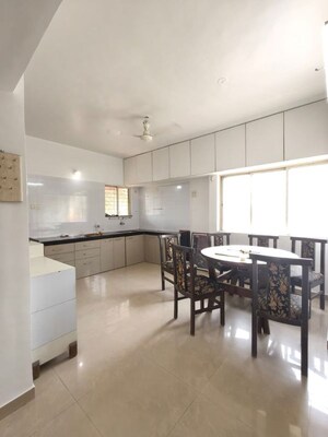 Kitchen in 3 BHK Apartment at Mathwad Prangan, Kothrud – for Rent