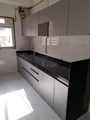 Kitchen in 1 BHK Apartment at Truearth View, Vikhroli East – for Rent