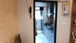 Kitchen in 2 BHK Apartment at Shree Sai Sharan CHS, Andheri East – for Sale