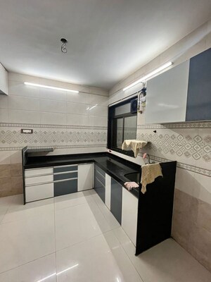 Kitchen in 2 BHK Apartment at Sun City Mercury, Powai – for Rent