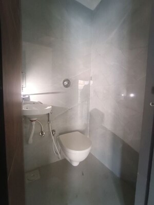Bathroom in 3 BHK Apartment at Boa Vista CHS, Borivali West – for Rent