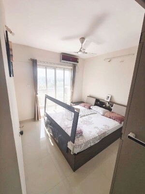 Bedroom in 2 BHK Builder Floor at Brahma Waterbay, Kalyani Nagar – for Rent