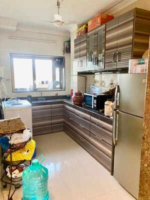 Kitchen in 1 BHK Apartment at Mayuresh Residency Mumbai, Bhandup West – for Rent