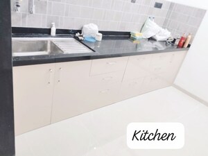 Kitchen in 3 BHK Builder Floor at Pristine Allure, Kharadi – for Rent