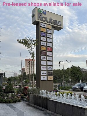  Shop – Exterior View View at M3M Route 65, Sector 65 - for Rent