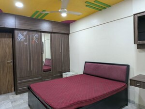 Bedroom in 1 BHK Apartment at Mahadev Samarth Garden, Bhandup West – for Rent