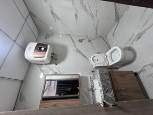 Bathroom in 3.5 BHK Builder Floor at M3M Soulitude, Sector 89 – for Rent